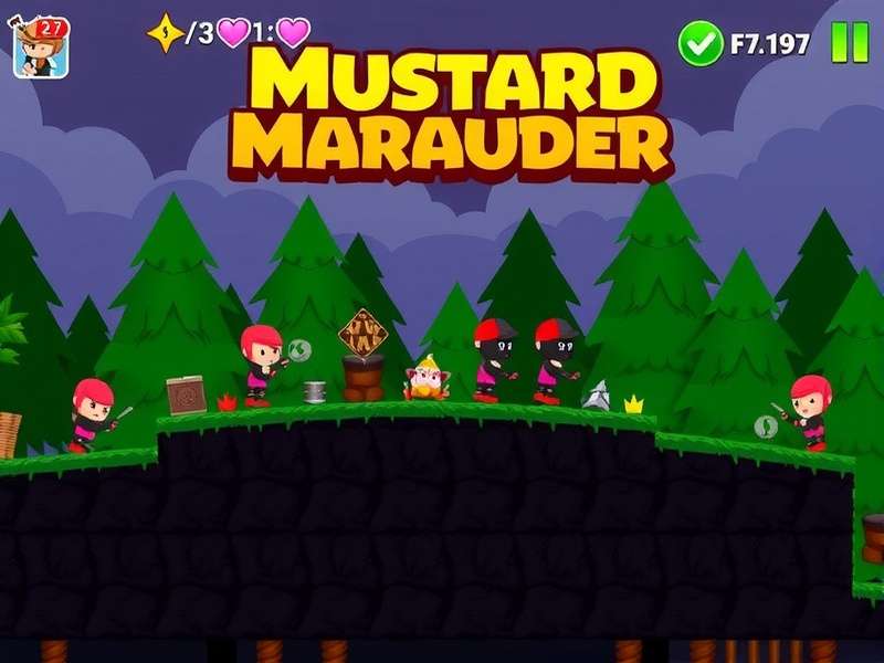Mustard Marauder Gameplay - Using Spice Powers Mustard Marauder Gameplay Screenshot